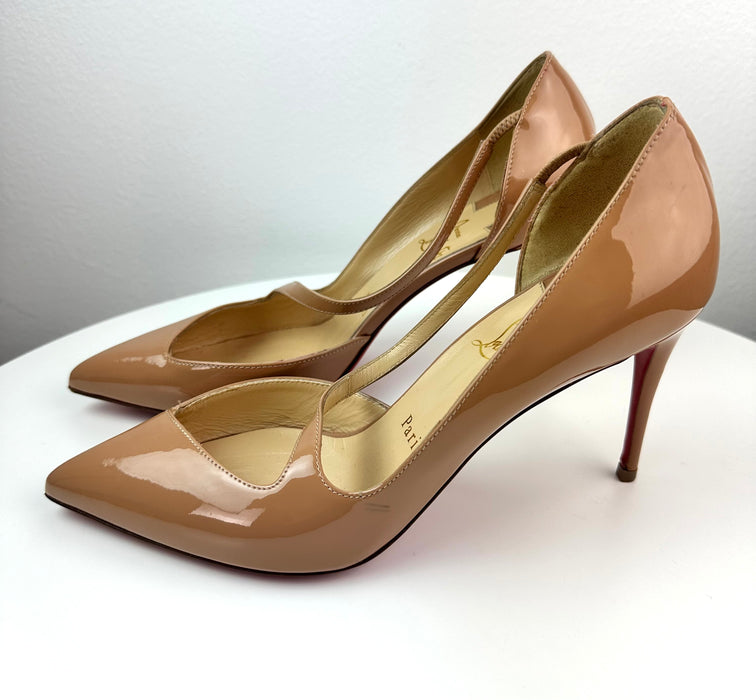 Christian Louboutin Women's Jumping 85 Patent-leather Pumps