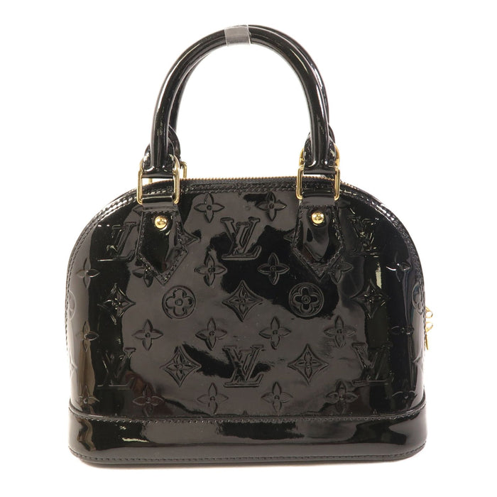 Louis Vuitton Monogram Vernis Alma BB Black