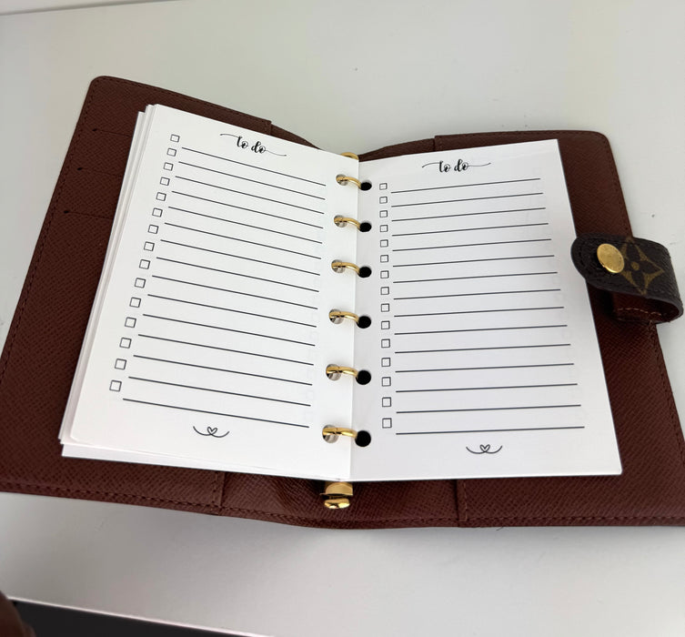 Louis Vuittton Monogram Small Ring Agenda