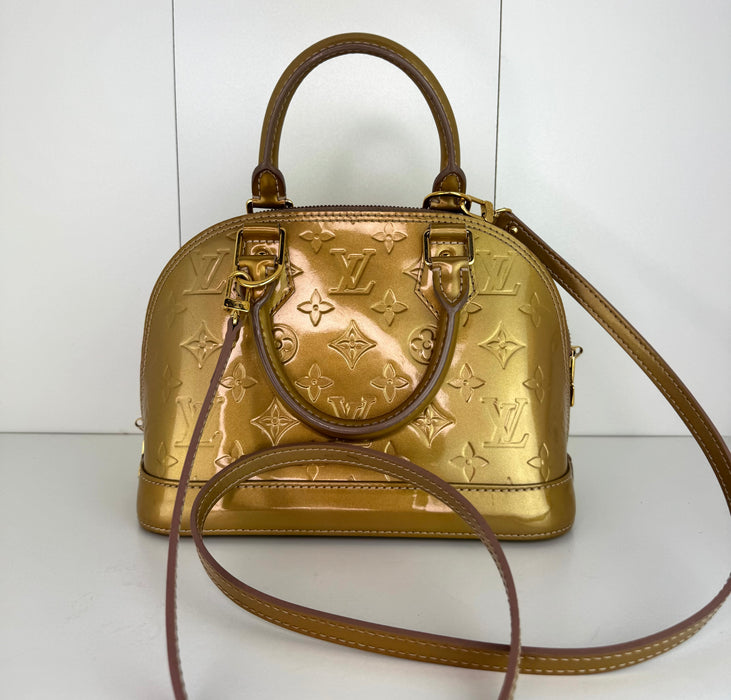 Louis Vuitton Monogram Vernis Alma BB