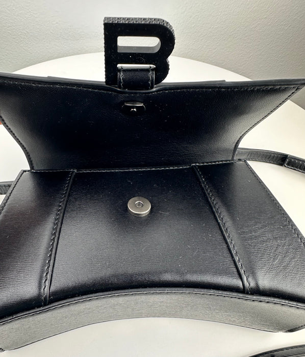 Balenciaga X Small Hourglass Bag with Rhinestone
