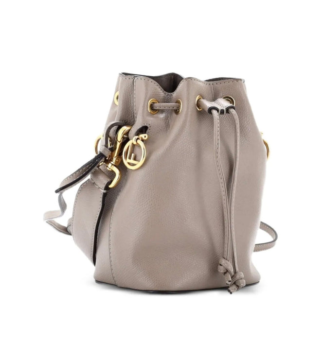 Fendi Mon Tresor Leather Mini bucket bag