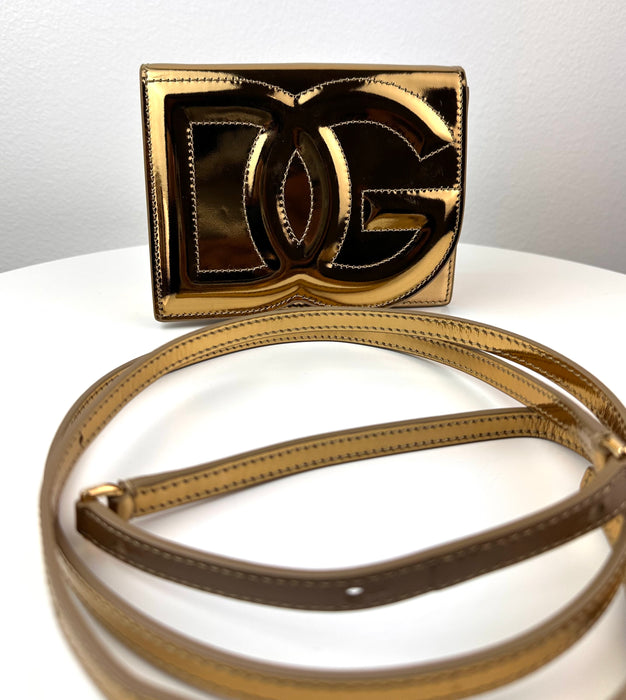 Dolce & Gabbana DG Logo Embossed Small Crossbody Bag
