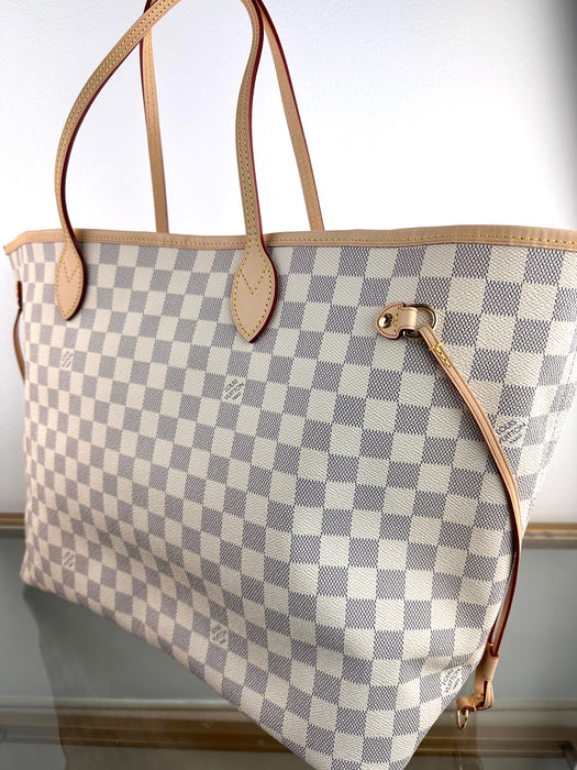 Louis Vuitton Neverfull GM Azur Rose Ballerine