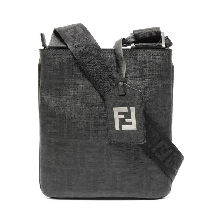 Fendi Zucca Canvas Crossbody Bag