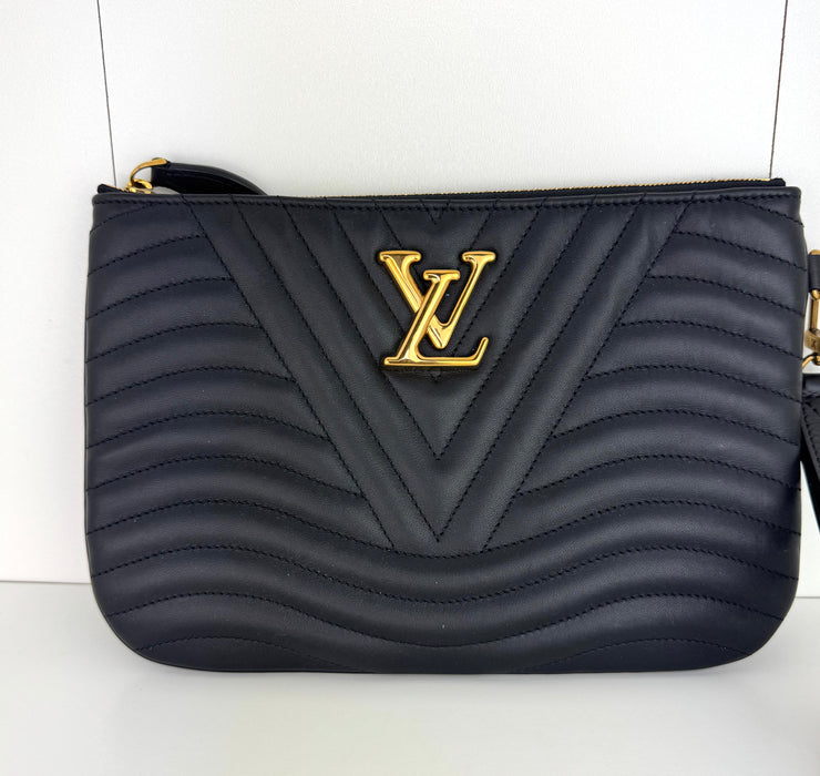Louis Vuitton New wave Clutch black