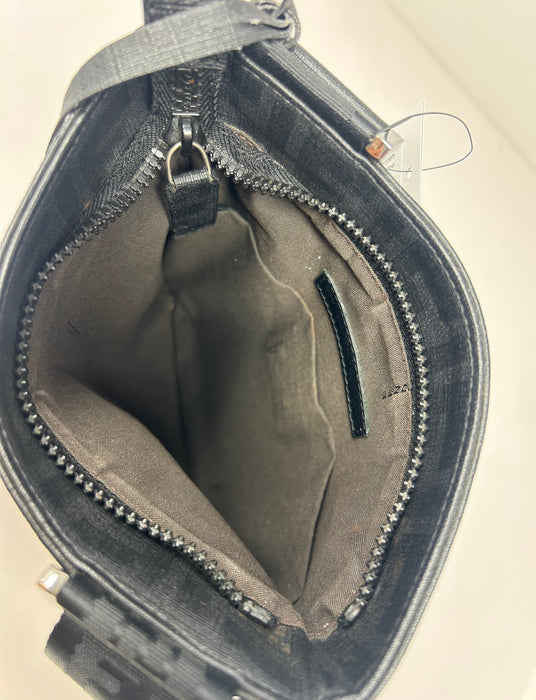 Fendi Zucca Canvas Crossbody Bag