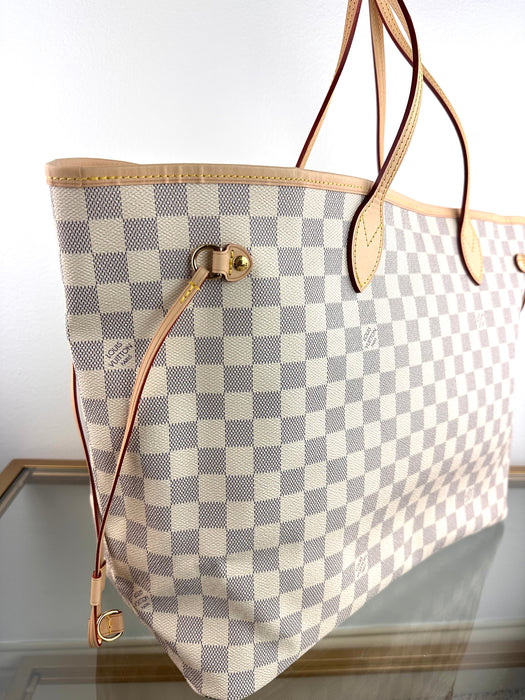 Louis Vuitton Neverfull GM Azur Rose Ballerine