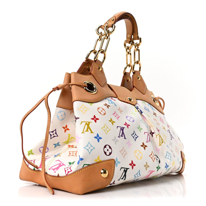 Louis Vuitton Monogram Multicolor Ursula White