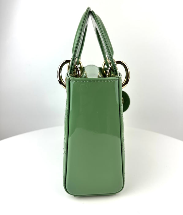 Dior Mini Lady Dior Bag in Patent Calfskin