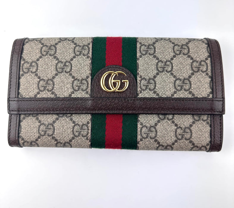 Gucci Ophidia GG continental wallet