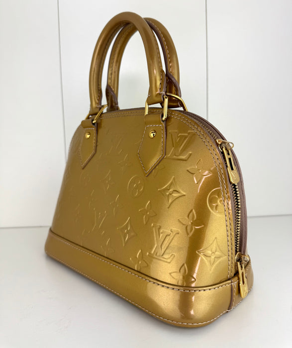 Louis Vuitton Monogram Vernis Alma BB