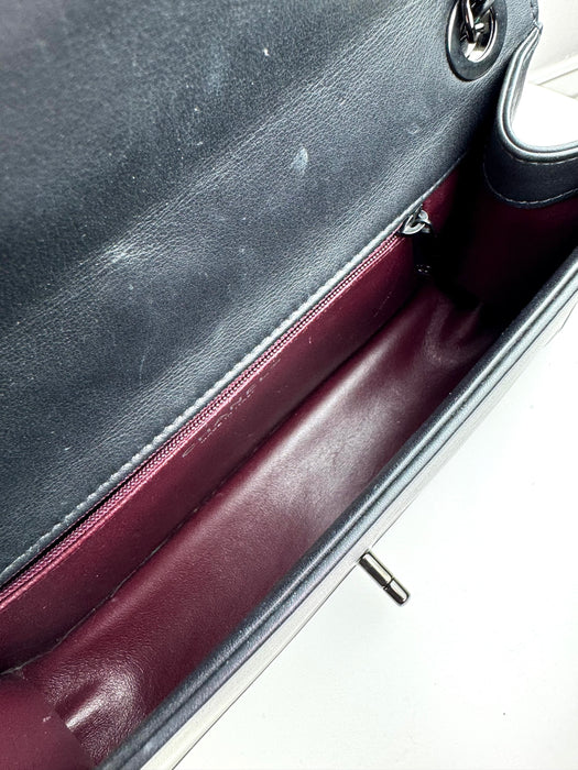 Chanel Calfskin Small Propeller Flap Black