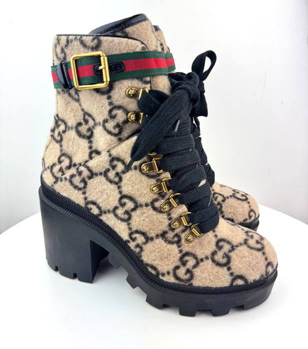 Gucci Women's GG Ankle Boot size 38.5