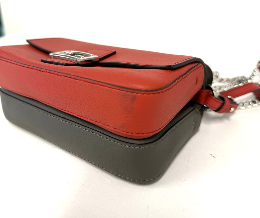 Vitello Dolce Flowerland Bi-Color Studded Micro Double Baguette