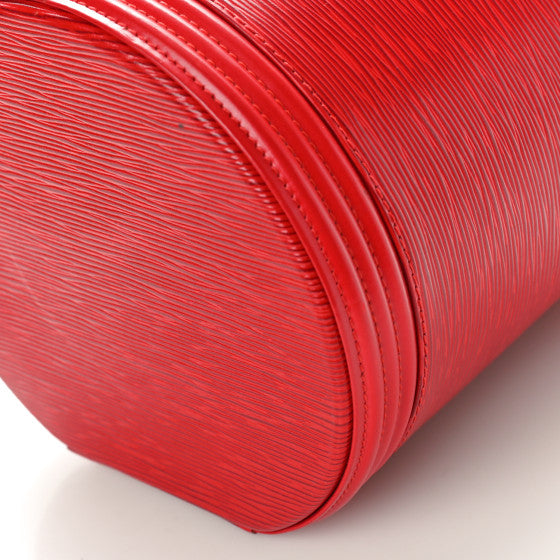 Louis Vuitton Epi Cannes Castillan Red