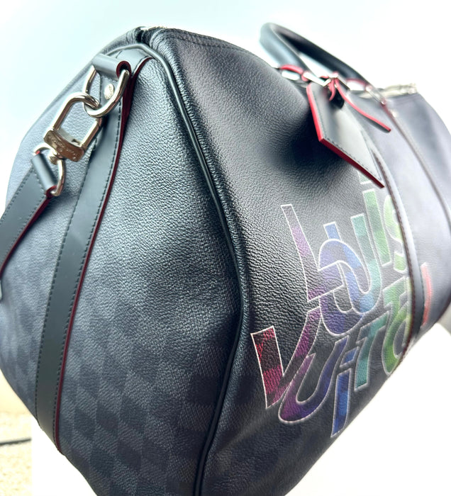 Louis Vuitton Damier Graphite Keepall Bandoulière 50