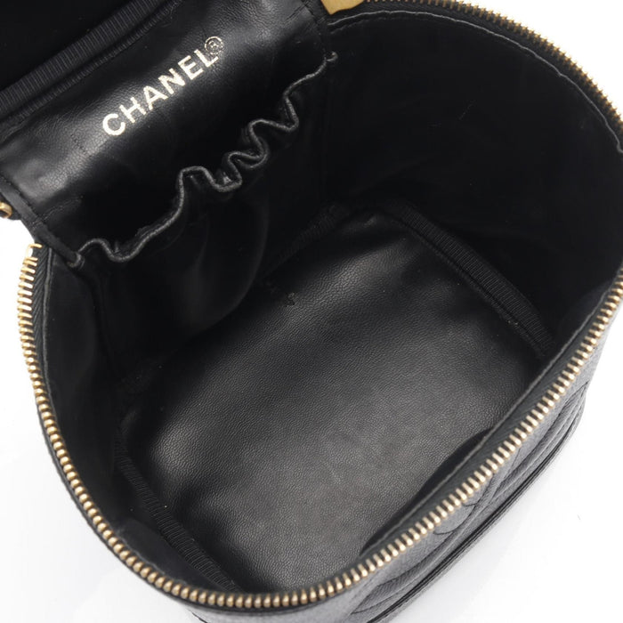 Chanel Timeless CC Tall Vanity Caviar Black