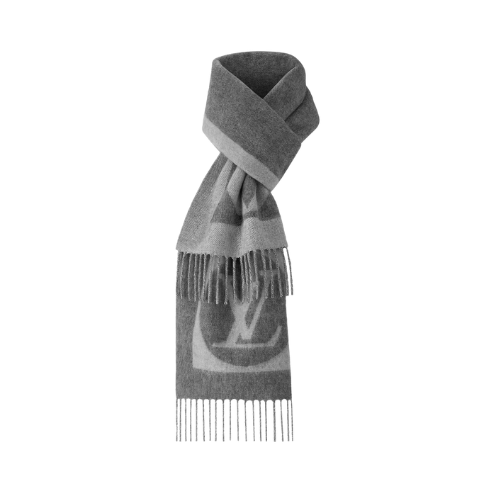 Louis Vuitton Cardiff Scarf Grey