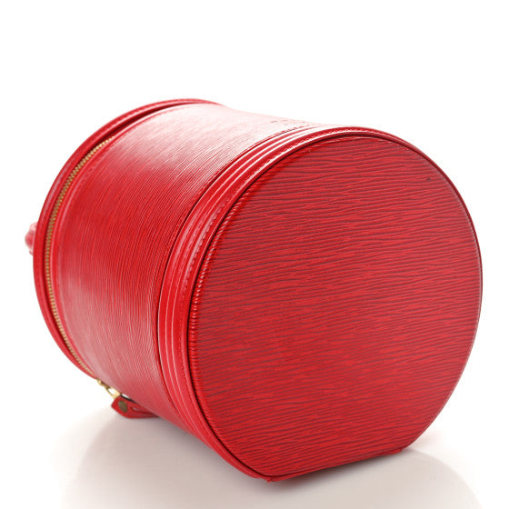 Louis Vuitton Epi Cannes Castillan Red