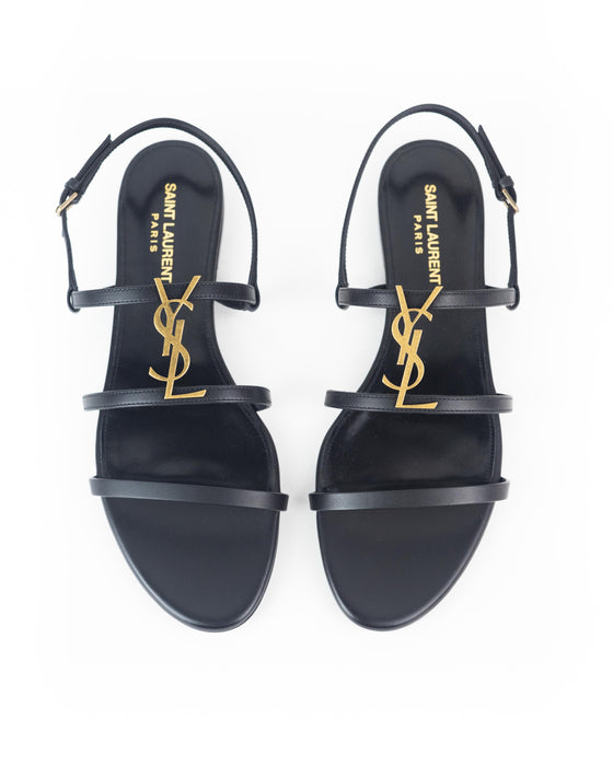 Saint Laurent Monogram Casandra Sandal