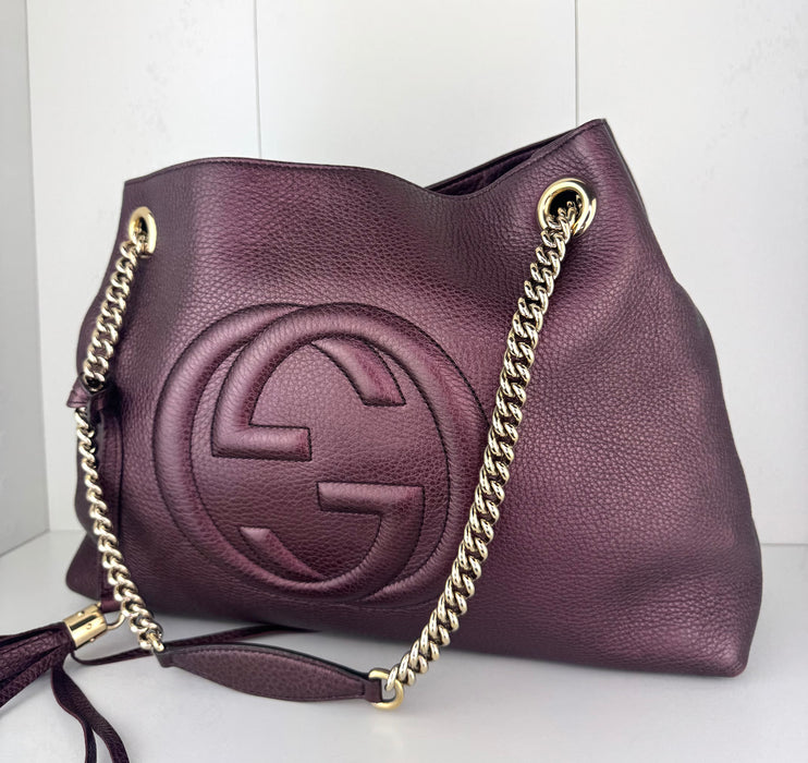 Gucci Soho Leather Medium Shoulder Bag