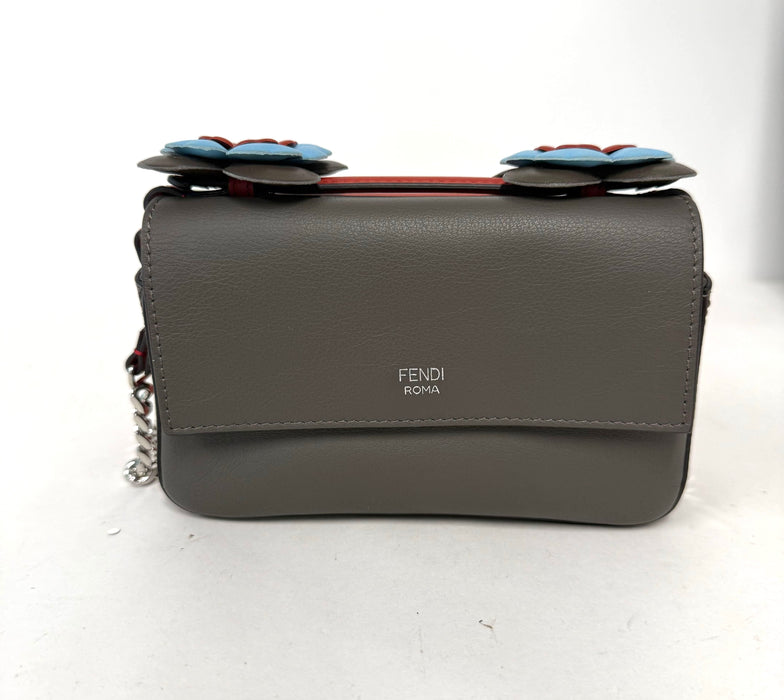 Vitello Dolce Flowerland Bi-Color Studded Micro Double Baguette