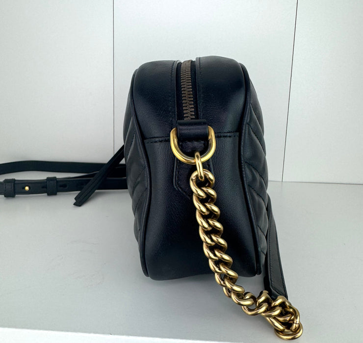 Gucci small GG Marmont chain shoulder bag