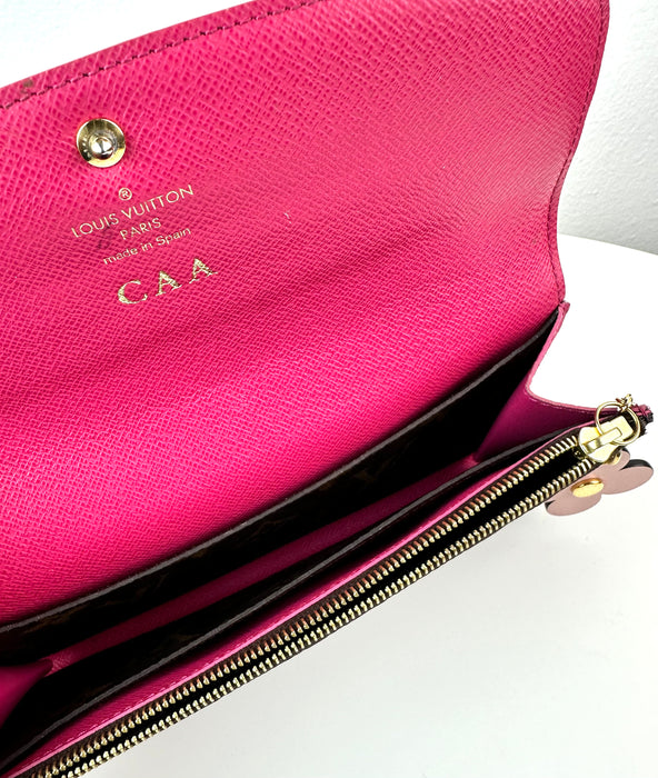 Louis Vuitton Emilie Blooms Flower Wallet