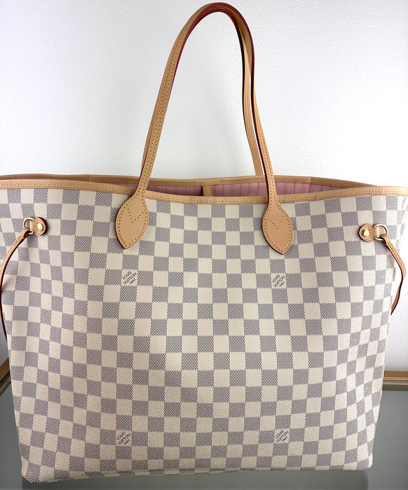 Louis Vuitton Neverfull GM Azur Rose Ballerine
