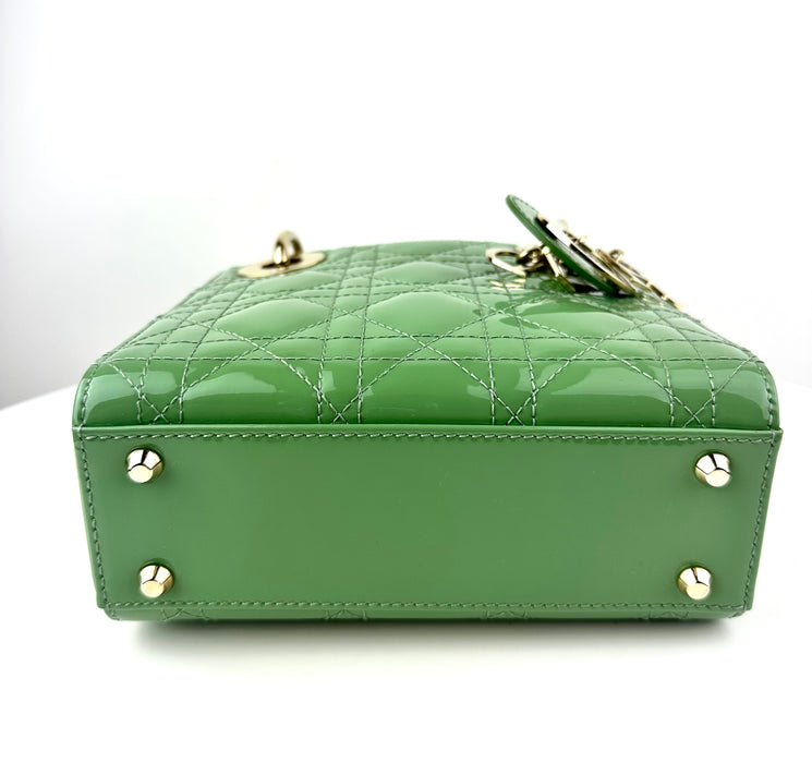 Dior Mini Lady Dior Bag in Patent Calfskin