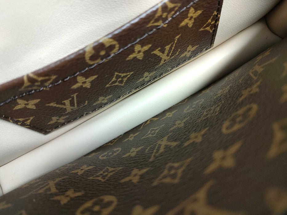 Louis Vuitton Reverse Monogram Trunk Clutch