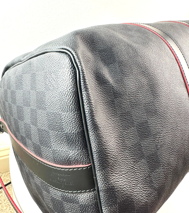 Louis Vuitton Damier Graphite Keepall Bandoulière 50