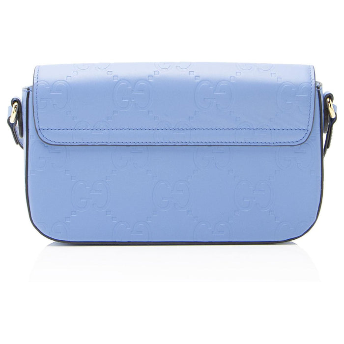 Gucci Jumbo GG Leather Mini Pochette