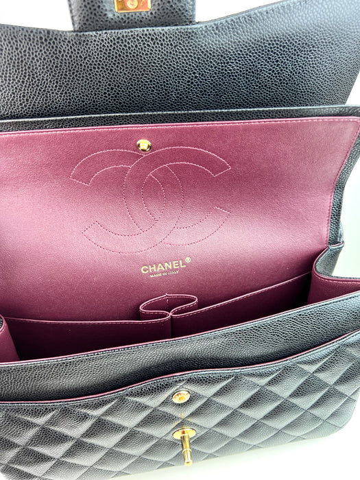 Chanel Large Caviar flap classic bag