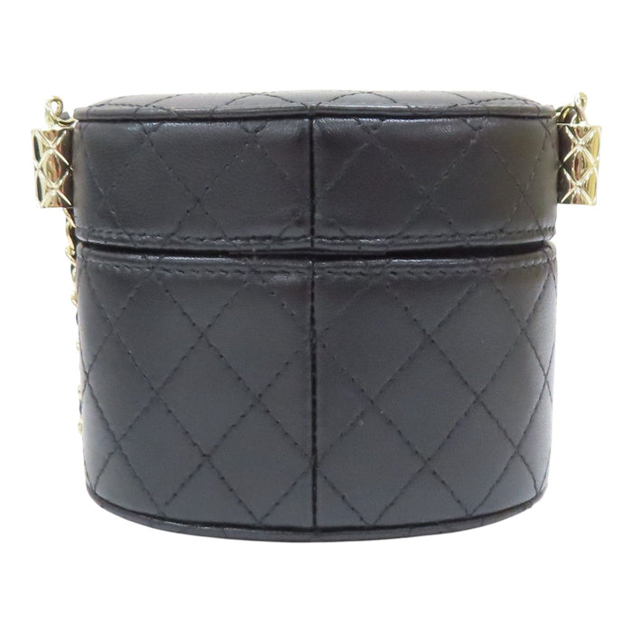 Chanel Vanity Case Chain Quilted Lambskin Mini crossbody bag