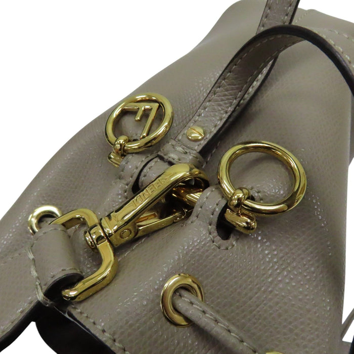 Fendi Mon Tresor Leather Mini bucket bag