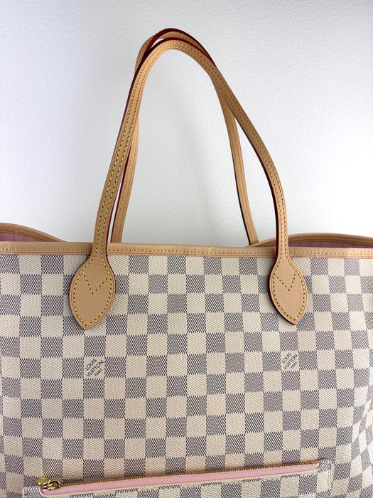 Louis Vuitton Neverfull GM Azur Rose Ballerine
