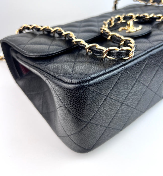 Chanel Large Caviar flap classic bag