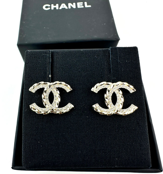 Chanel CC Earrings