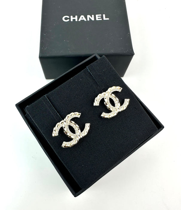 Chanel CC Earrings