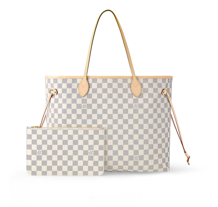 Louis Vuitton Neverfull GM Azur Rose Ballerine