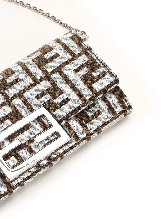 Fendi Baguette Continental Chain Wallet