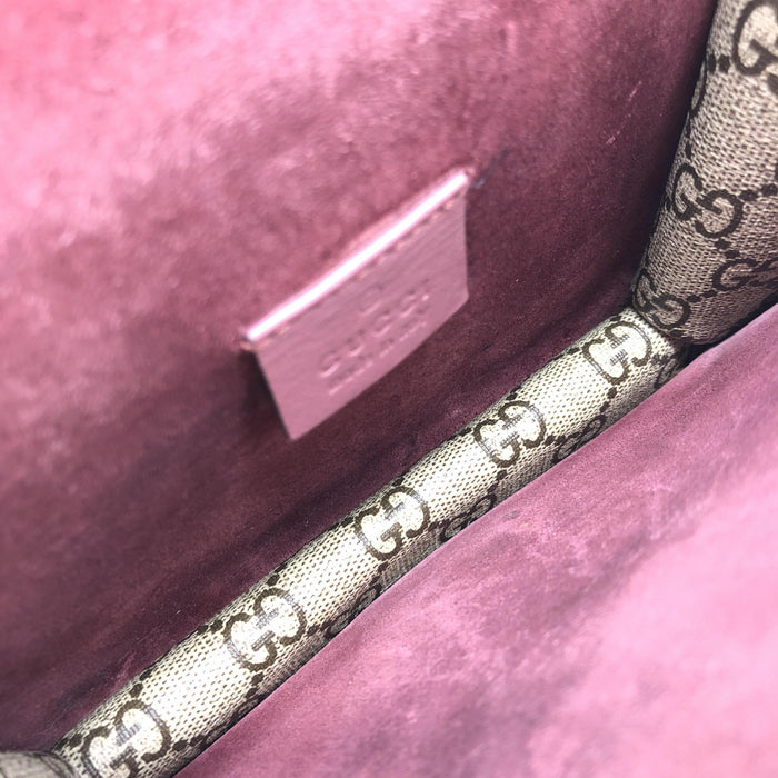 Gucci Dionysus Mini Shoulder Bag GG Supreme Blooms