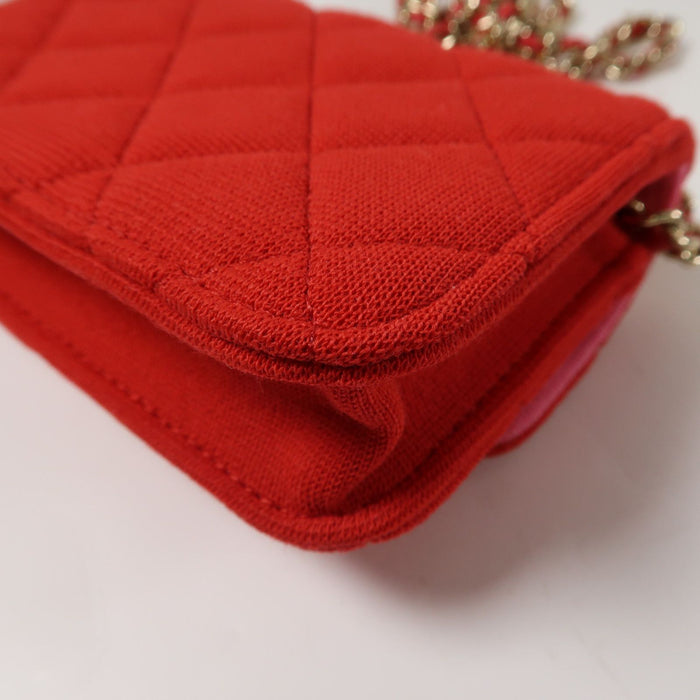 Chanel Crossbody Chain shoulder bag Red