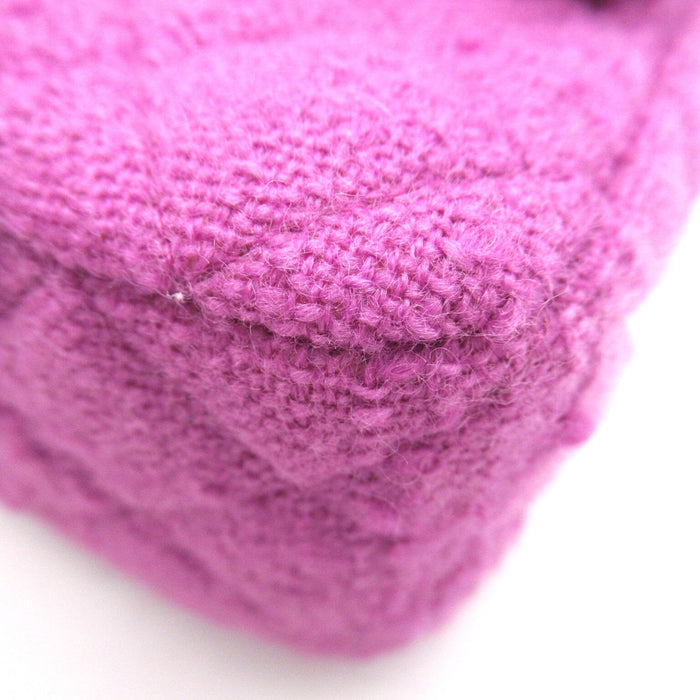 Chanel Purple Mini Classic Chain Shoulder Bag