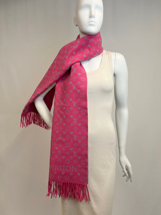 Louis Vuitton Pink Scarf