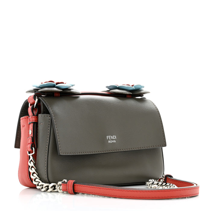 Vitello Dolce Flowerland Bi-Color Studded Micro Double Baguette