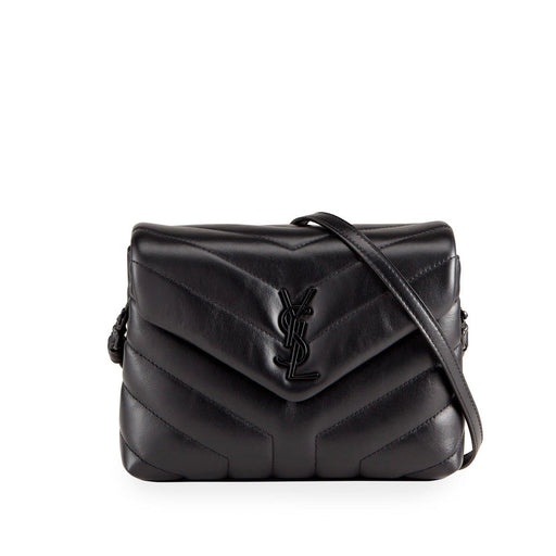 Saint Laurent Loulou Toy Bag in All Black
