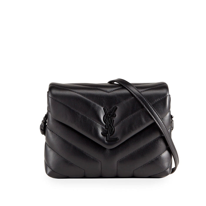 Saint Laurent Loulou Toy Bag in All Black